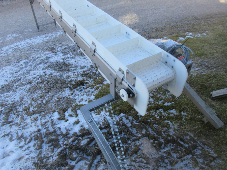 5598 Elevator 4000x350 mm Stainless steel