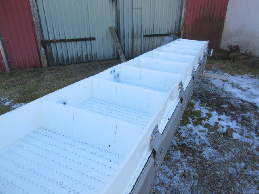 5598 Elevator 4000x350 mm Stainless steel