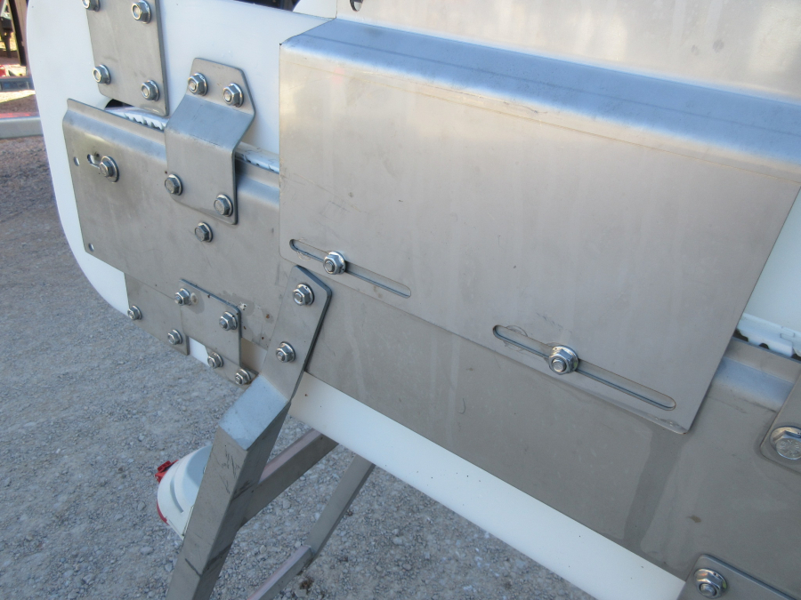 5598 Elevator 4000x350 mm Stainless steel