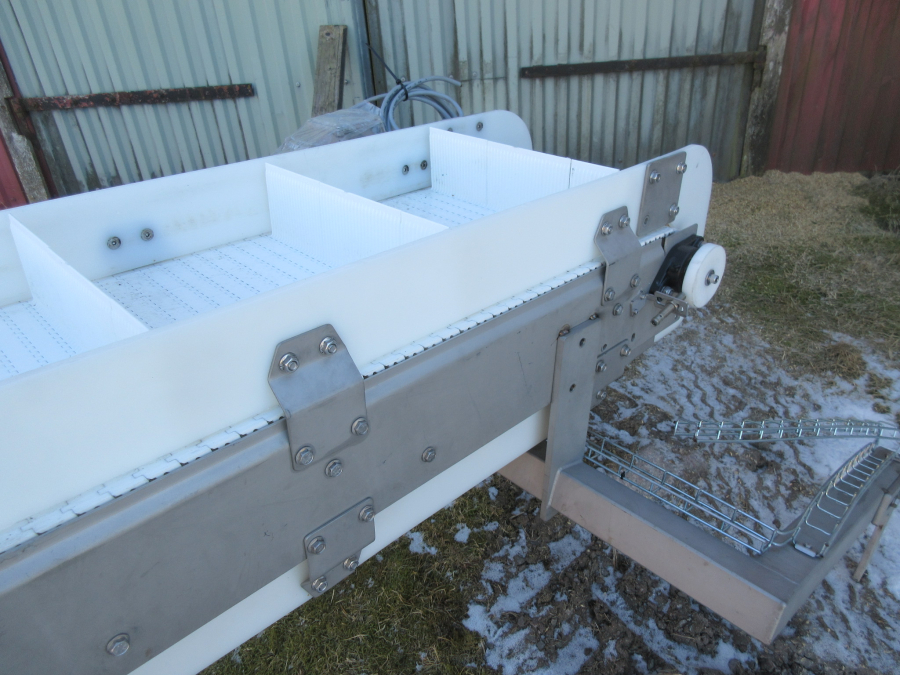5598 Elevator 4000x350 mm Stainless steel
