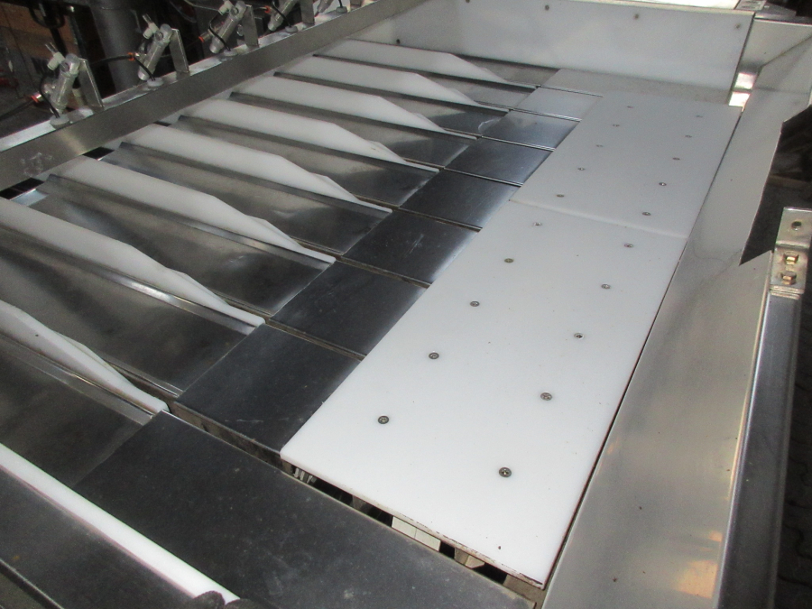 5612 Newtec 2009G linear weigher for carrots / potato