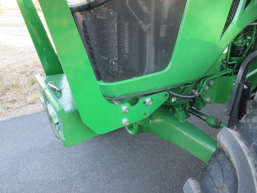 5619 John Deere 5075E Schlepper Traktor mit Frontlader