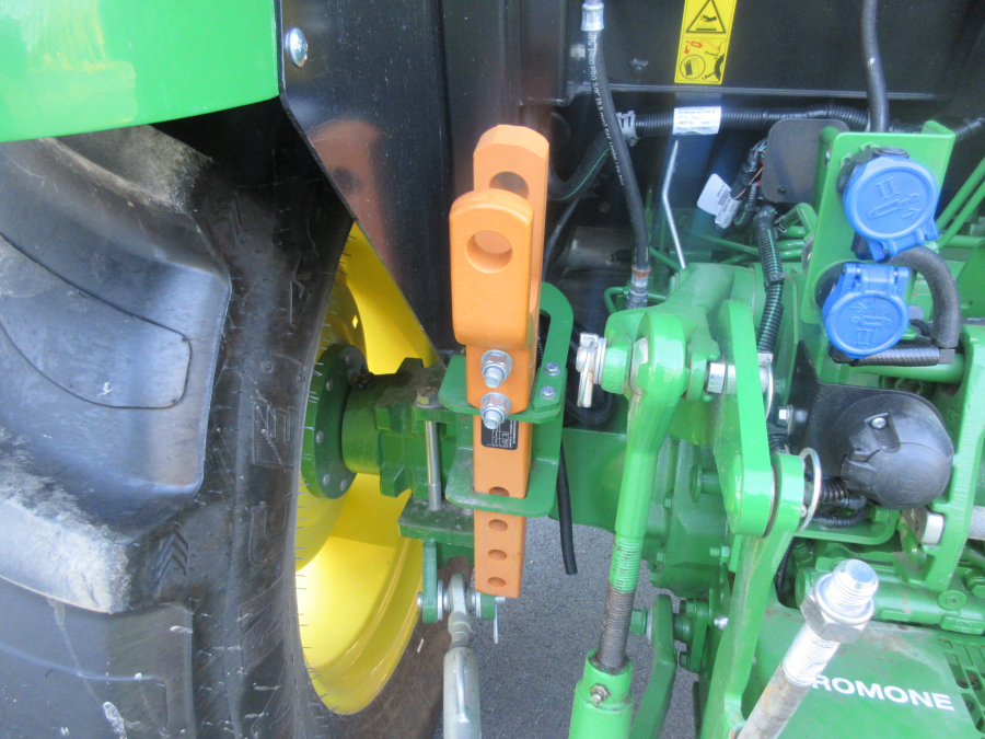 5619 John Deere 5075E Schlepper Traktor mit Frontlader