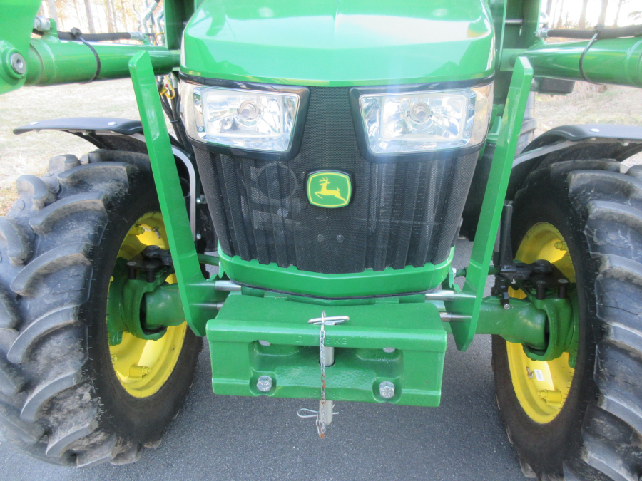 5619 John Deere 5075E Schlepper Traktor mit Frontlader