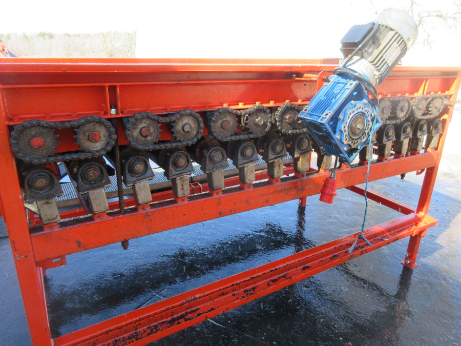 5634 EKKO Tröckner Walzentrockner 1000 mm mit 15 Rollen