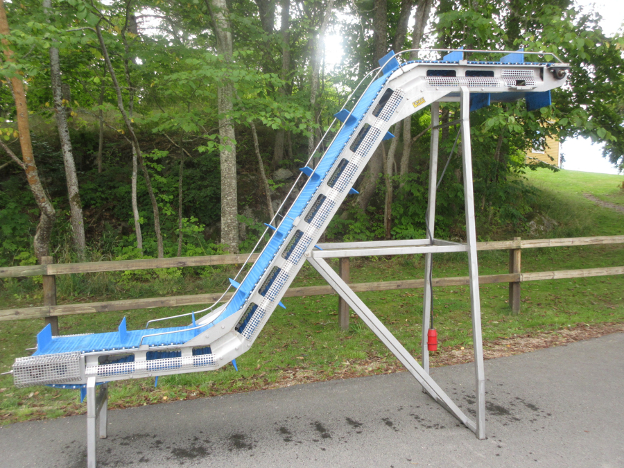 5673 EMVE Förderband Elevator Edelstahl