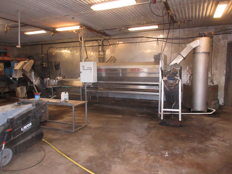 5705 Ekomatic peeling line for potato