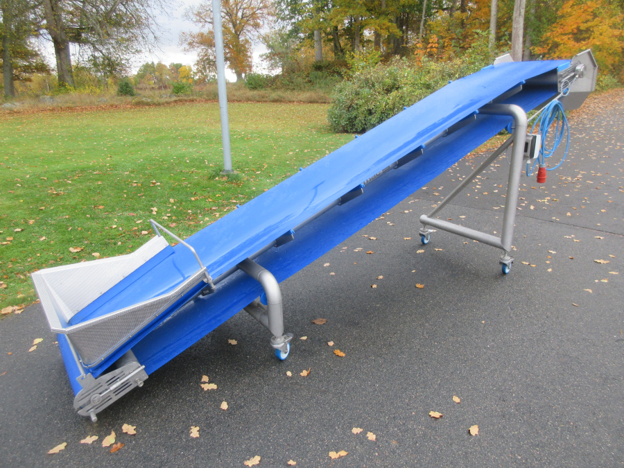 5710 Sormac TBT-60 conveyor for leafy vegetables