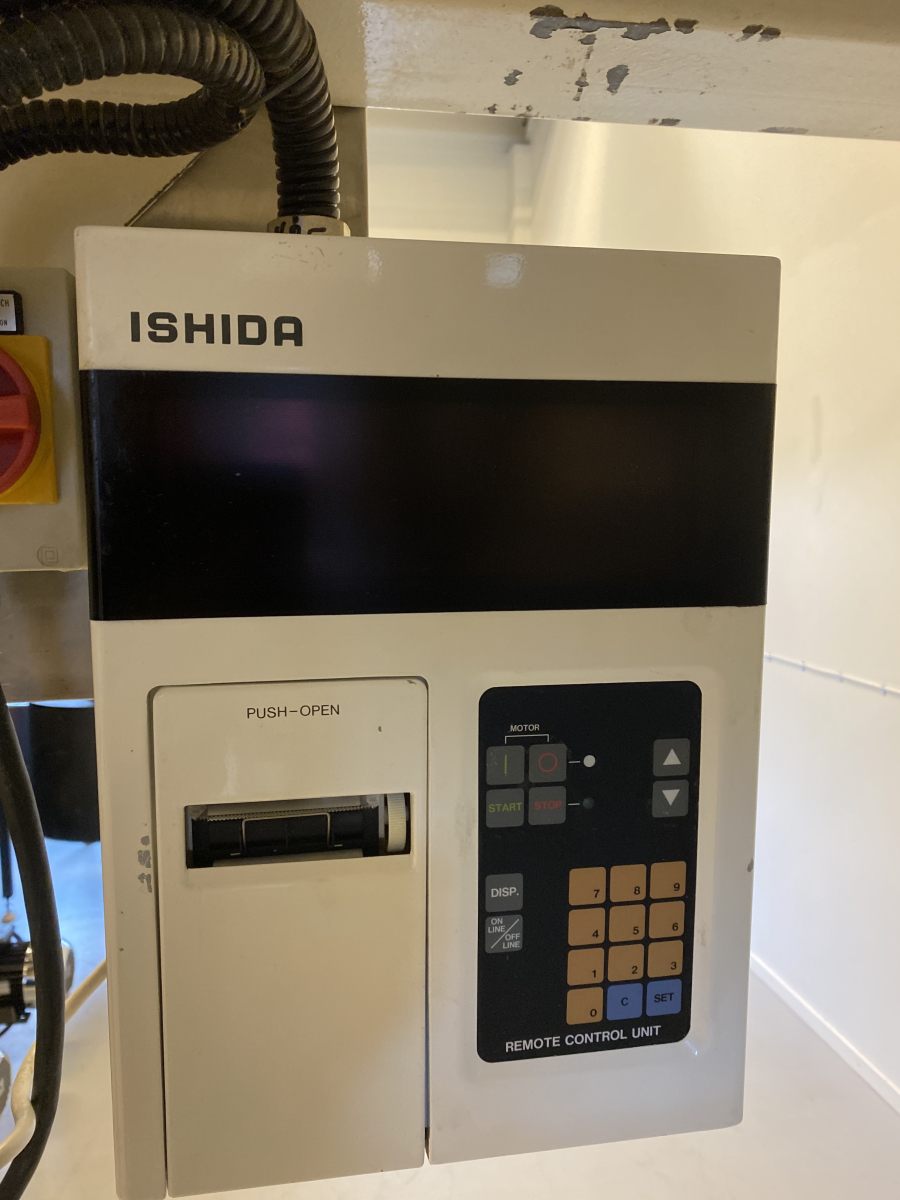 5741 Ishida Wiege with Pentavac verpackungsmaschine