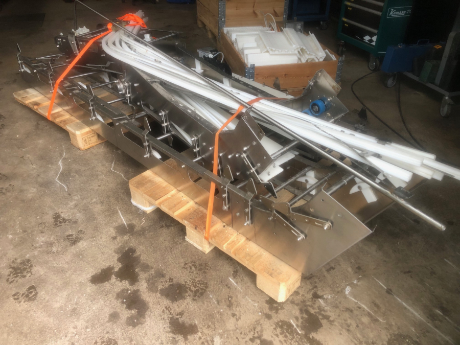 5764 Rotab Elevator Edelstahl 1500+4920+1500 x 440 mm