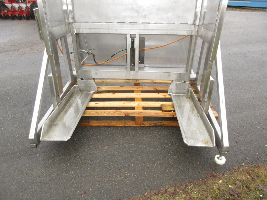 5791 Boxturner hydraulic stationary STAINLESS STEEL