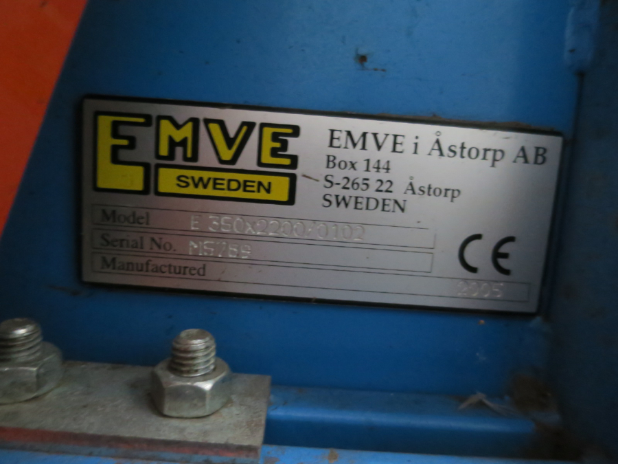 5806 EMVE elevator 2200x350 mm