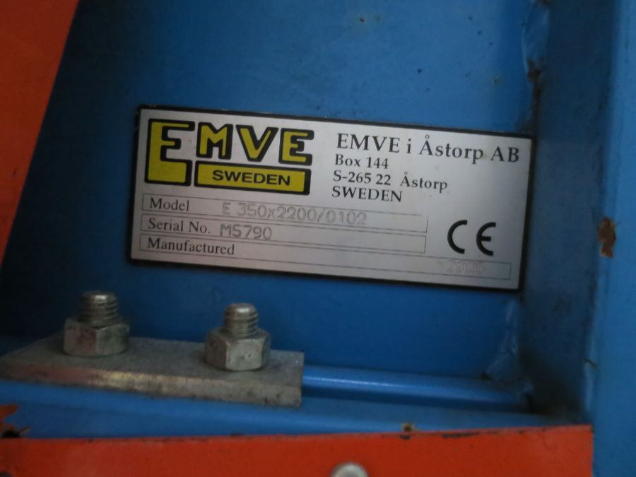 5806 EMVE elevator 2200x350 mm