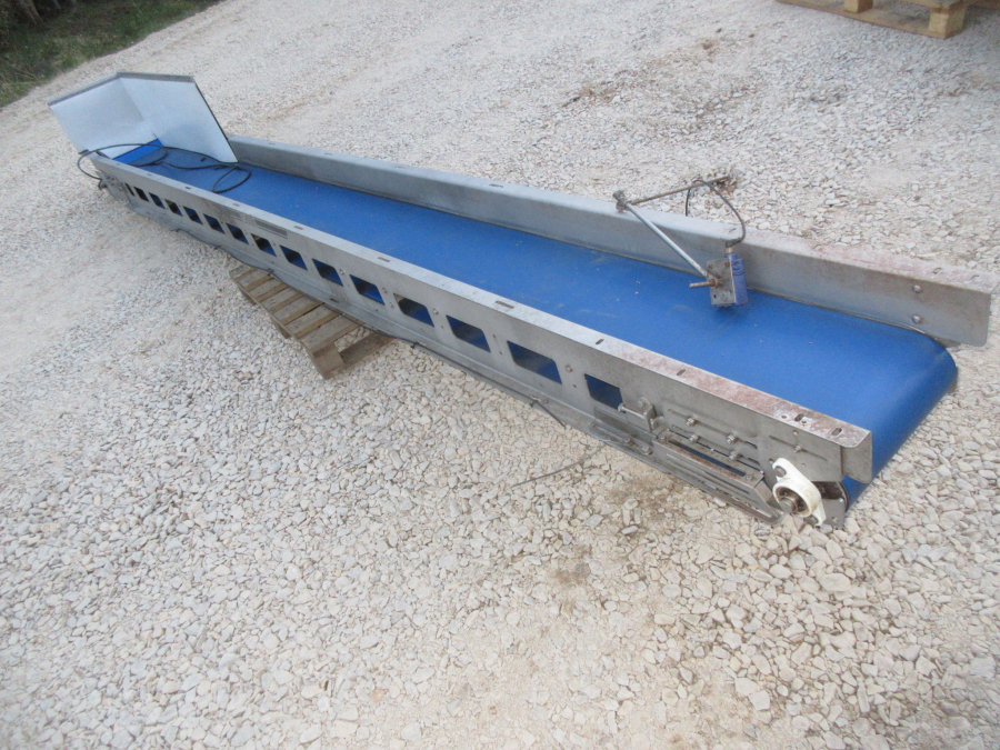 5837 EMVE Förderband 4500x350 mm EDELSTAHL