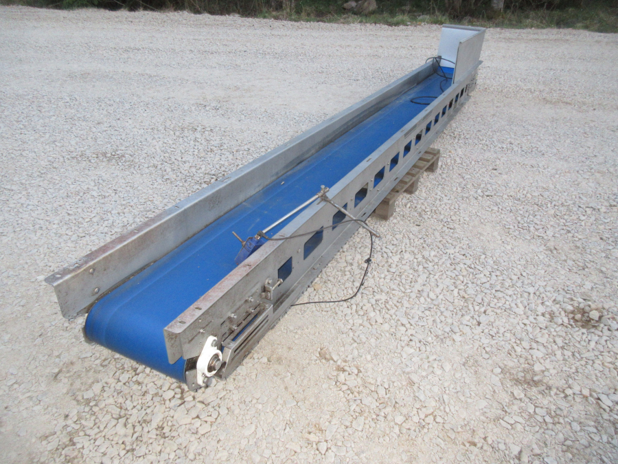 5837 EMVE Förderband 4500x350 mm EDELSTAHL