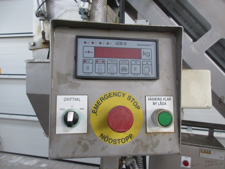 5846 EMVE Wiegemaschine für Schälbetrieb