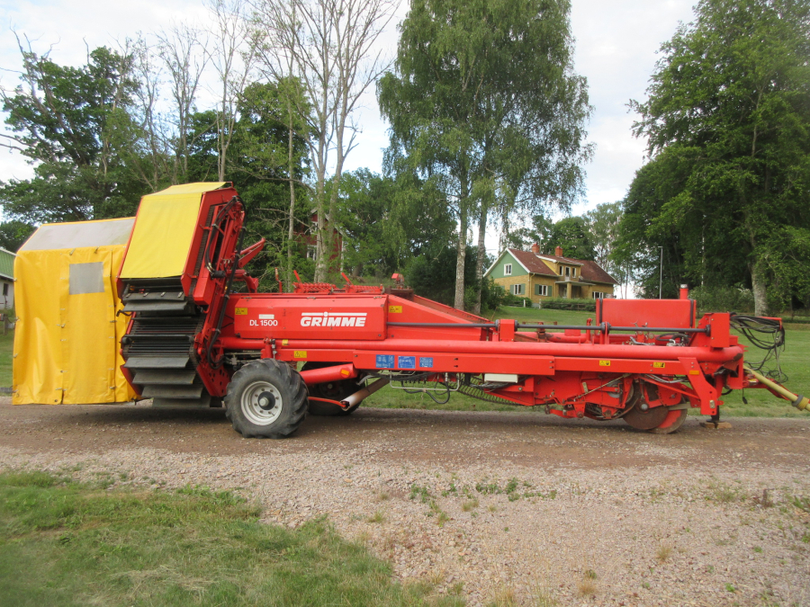 5862 Grimme DL1500 2 rad potatisupptagare