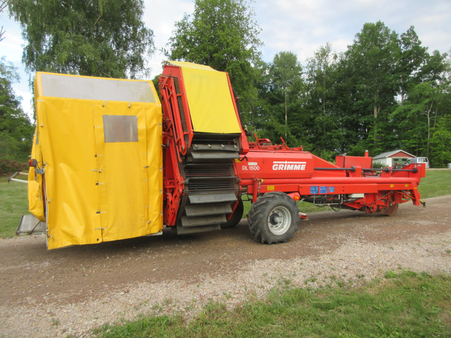 5862 Grimme DL1500 2 rad potatisupptagare