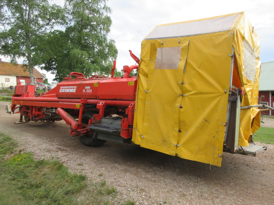 5862 Grimme DL1500 2 rad potatisupptagare
