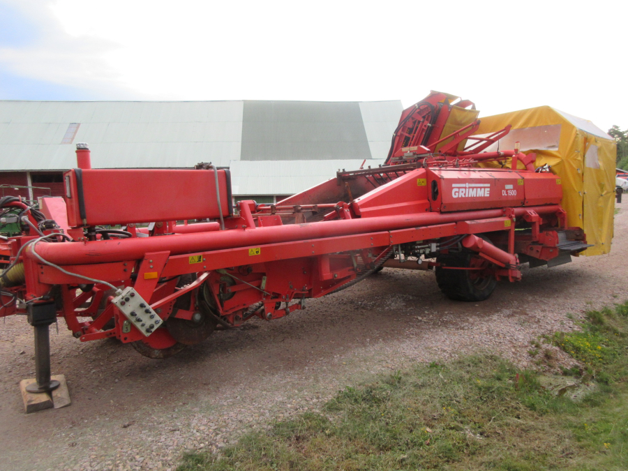 5862 Grimme DL1500 2 rad potatisupptagare