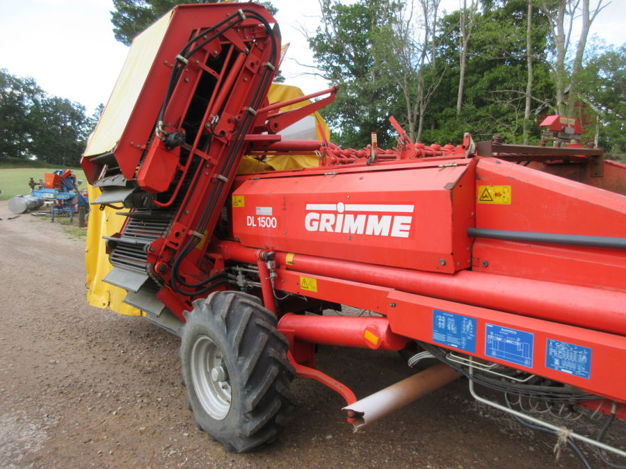 5862 Grimme DL1500 2 rad potatisupptagare