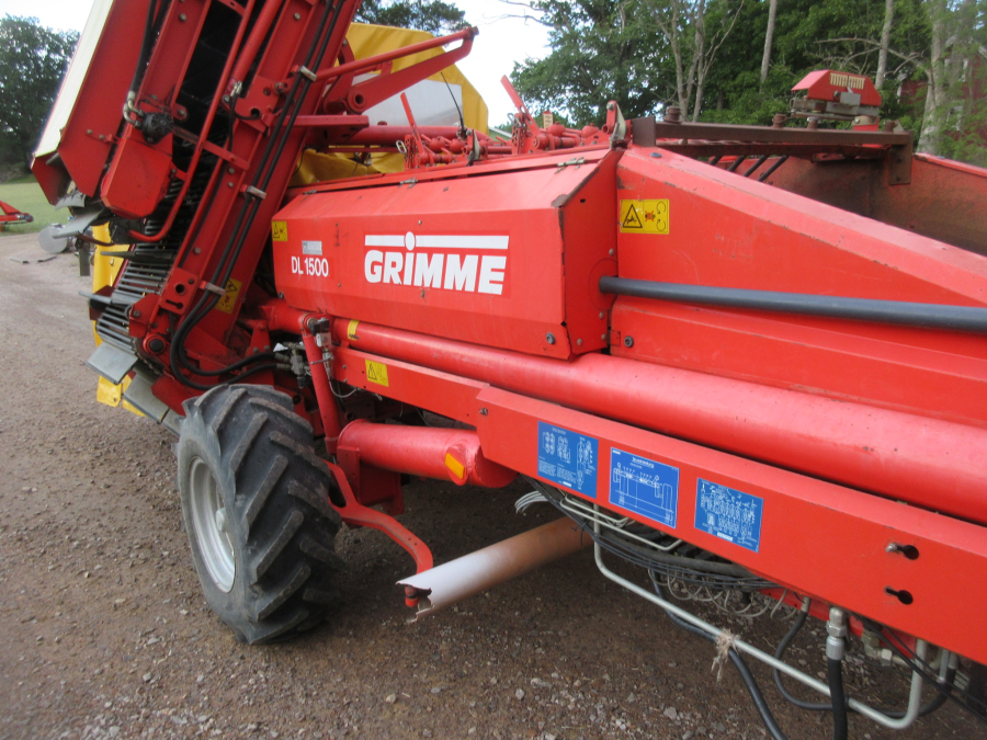 5862 Grimme DL1500 2 rad potatisupptagare