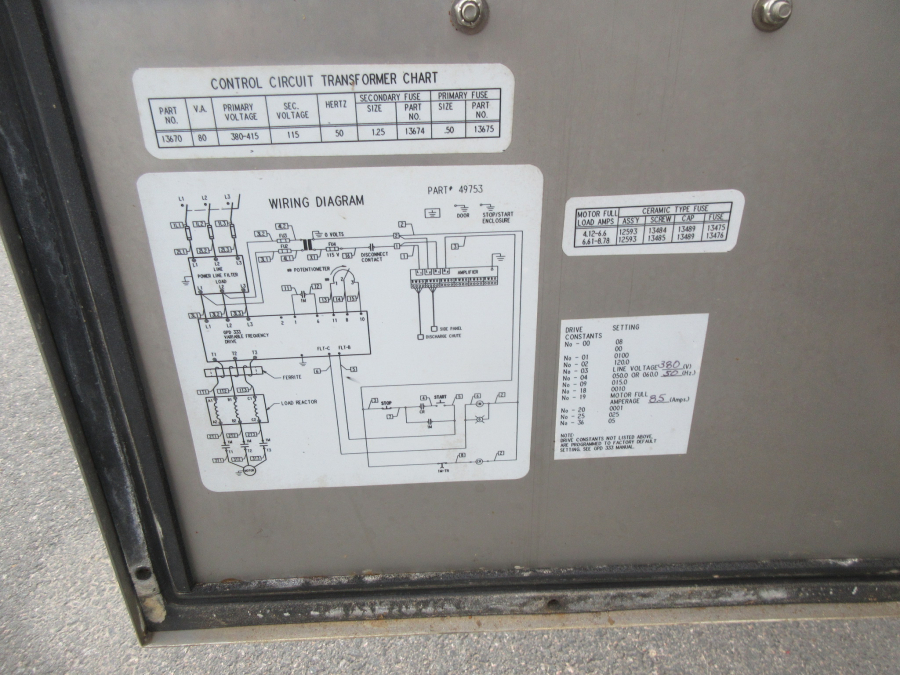 5872 Urschel VSC segment cutter