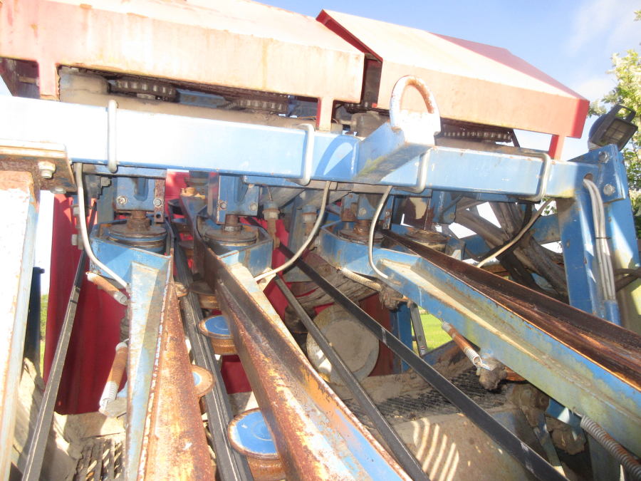 5889 Asa-Lift carrot harvester 2 row with elevator