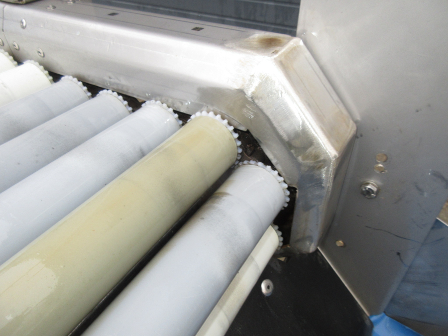 5912 EKKO Verlesetisch 2000x500 mm Edelstahl