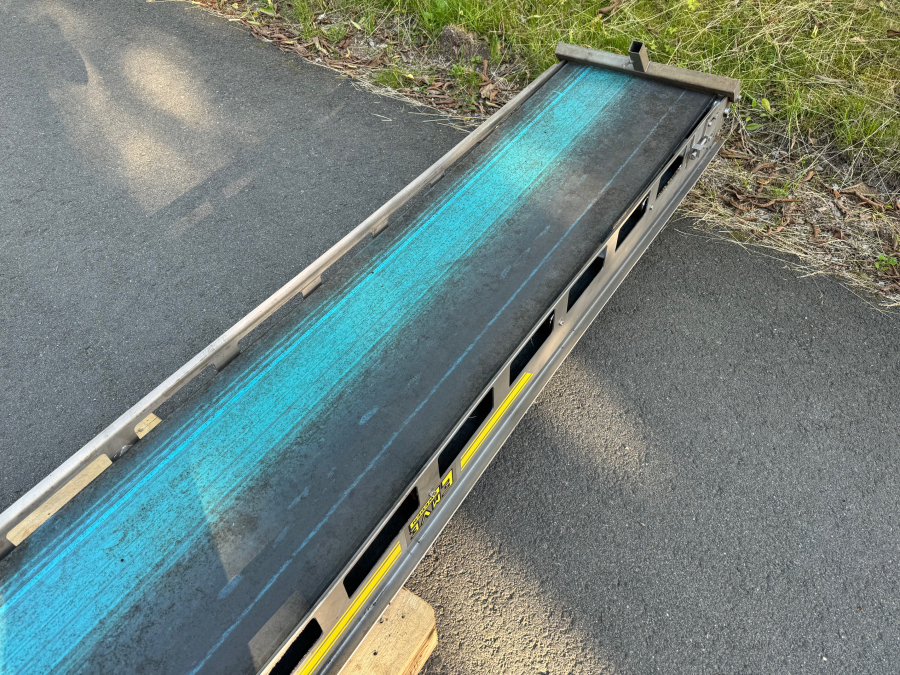 5987 Emve conveyor belt 2800x500 +1900 mm goose neck