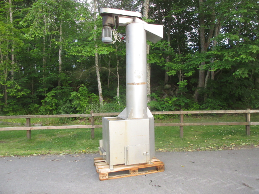 6009 Destoner vertical screw for peeling