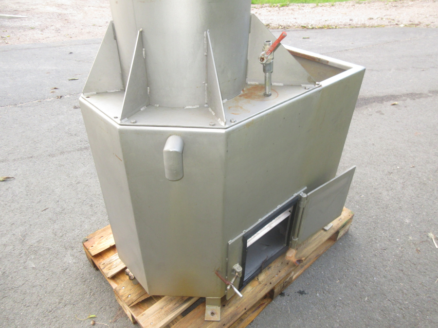 6009 Destoner vertical screw for peeling
