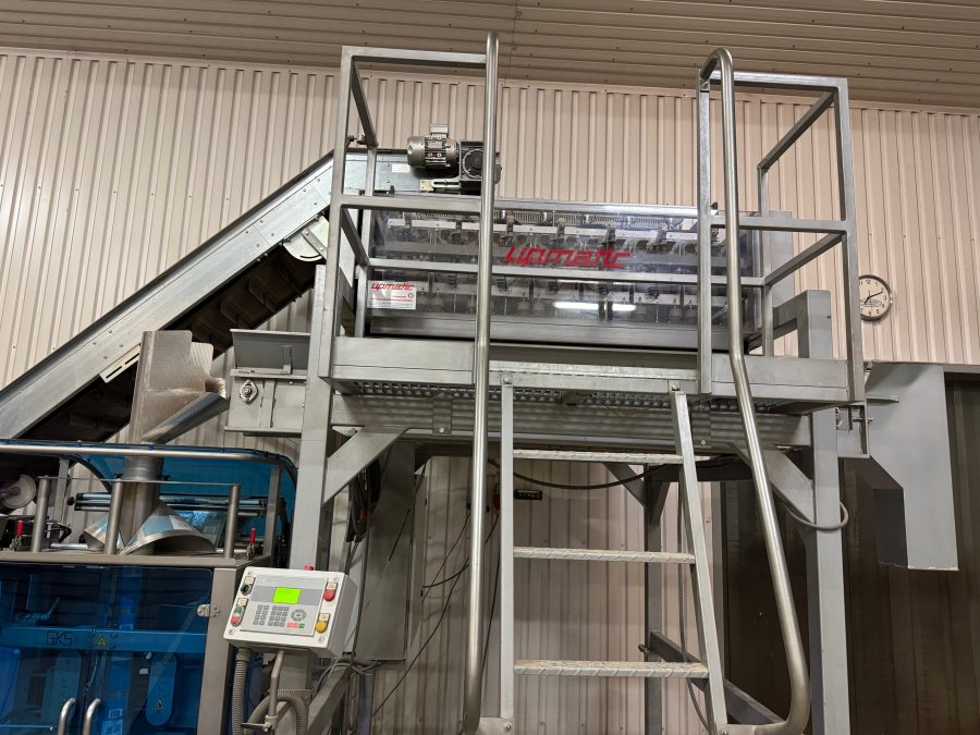 6013 Upmatic mit GKS Verpackungsmaschine für VFFS Plastik Tüten