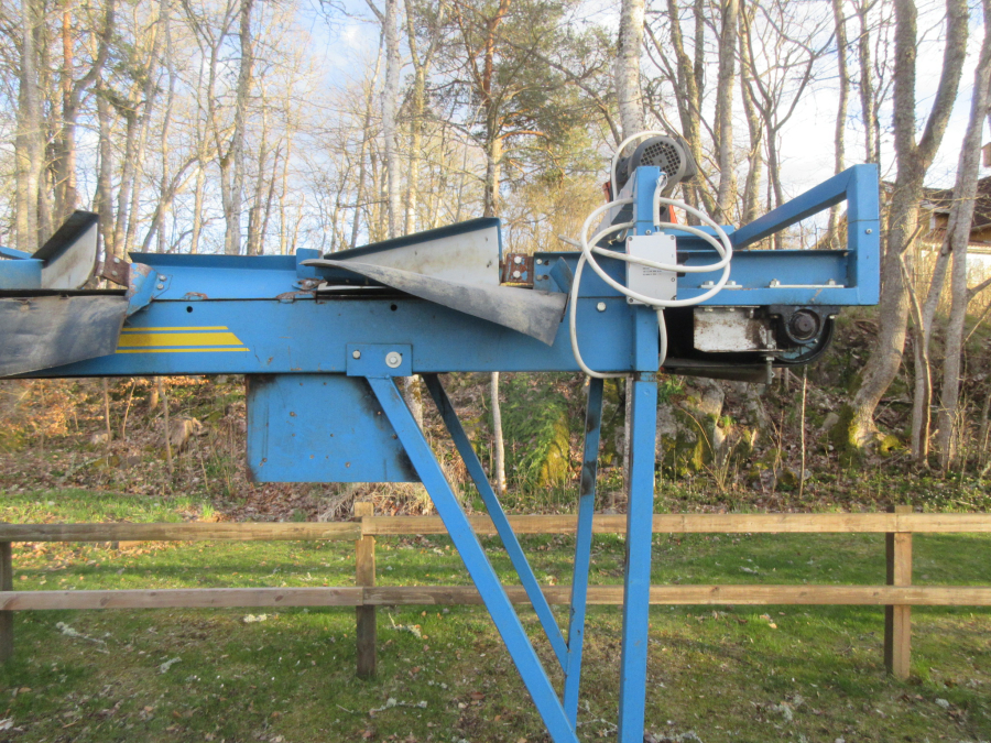 6020 EMVE plantransportör 3600x800 mm
