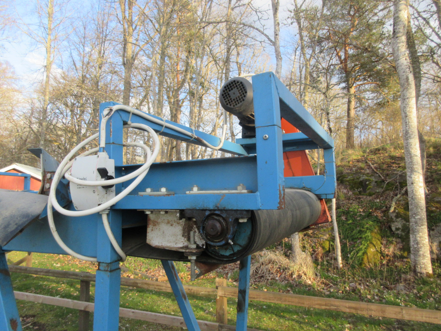 6020 EMVE plantransportör 3600x800 mm