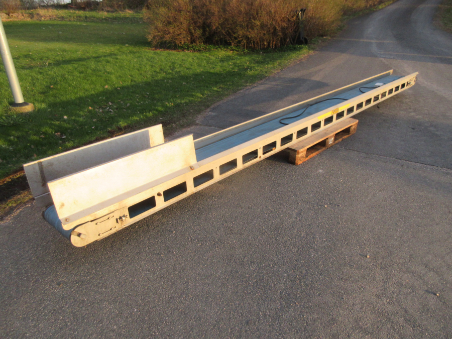 6021 EMVE Förderband Edelstahl 5500x350 mm