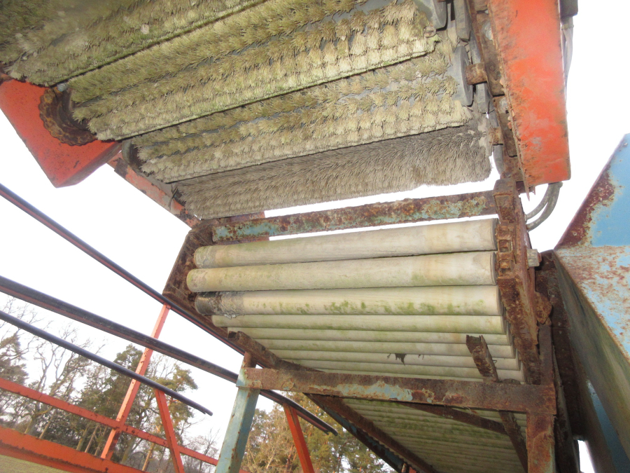 6023 EMVE potato screen grader line 