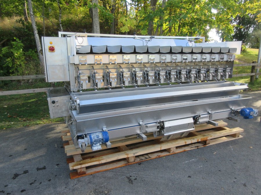 6043 Newtec 2014PCB 2B weigher for processed products