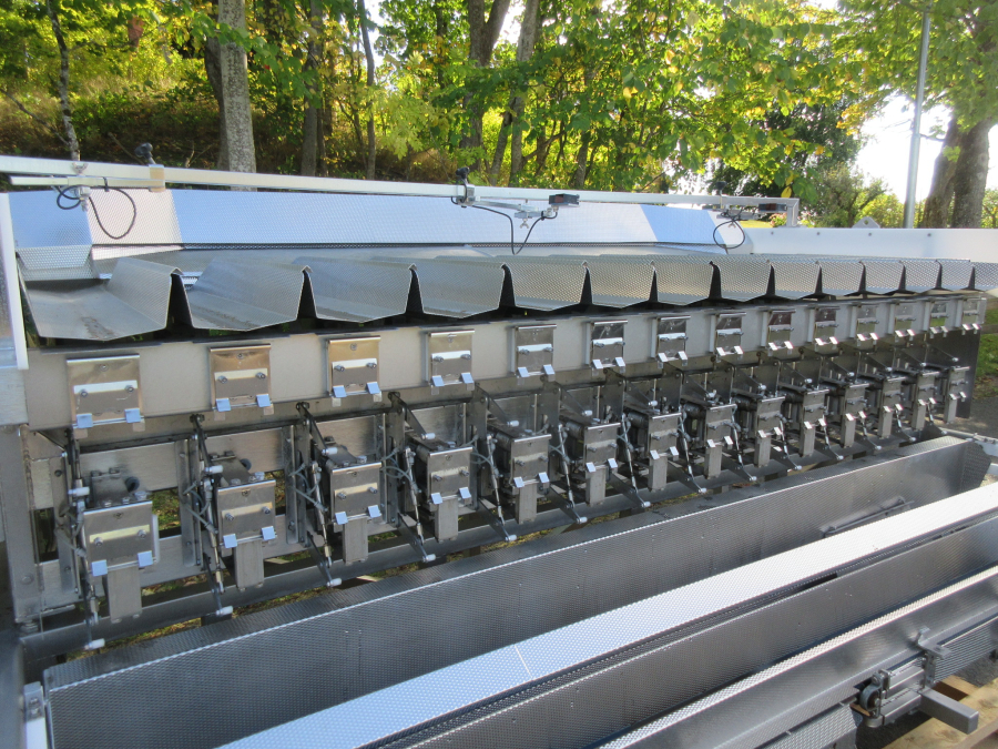 6043 Newtec 2014PCB 2B weigher for processed products