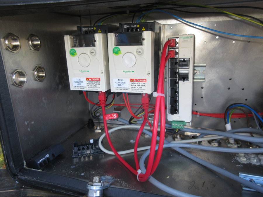 6043 Newtec 2014PCB 2B weigher for processed products