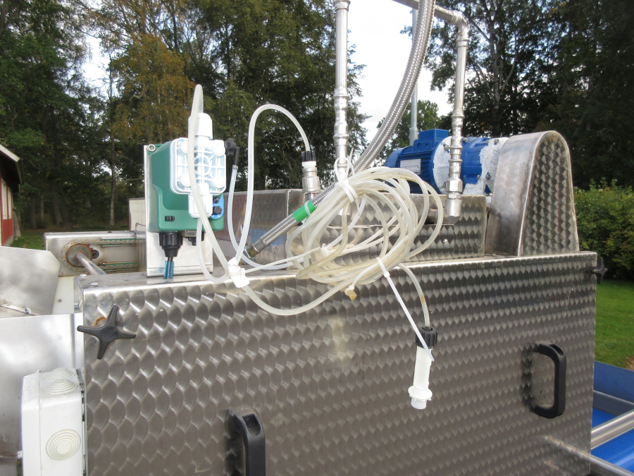 6054 Zumex Food Engineering washing line for citrus