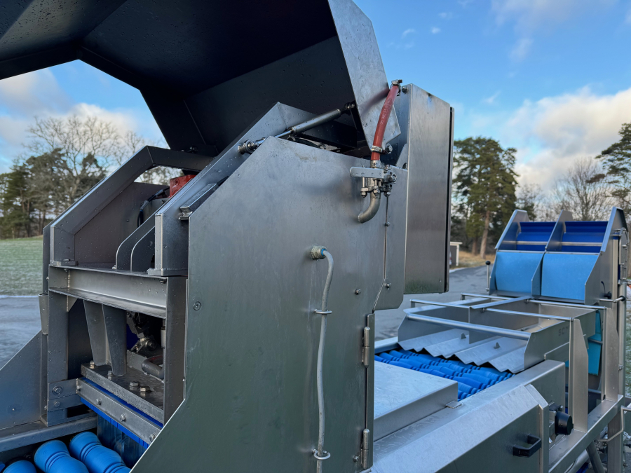 6063 Sormac DMA-60 Kartoffelteilmaschine