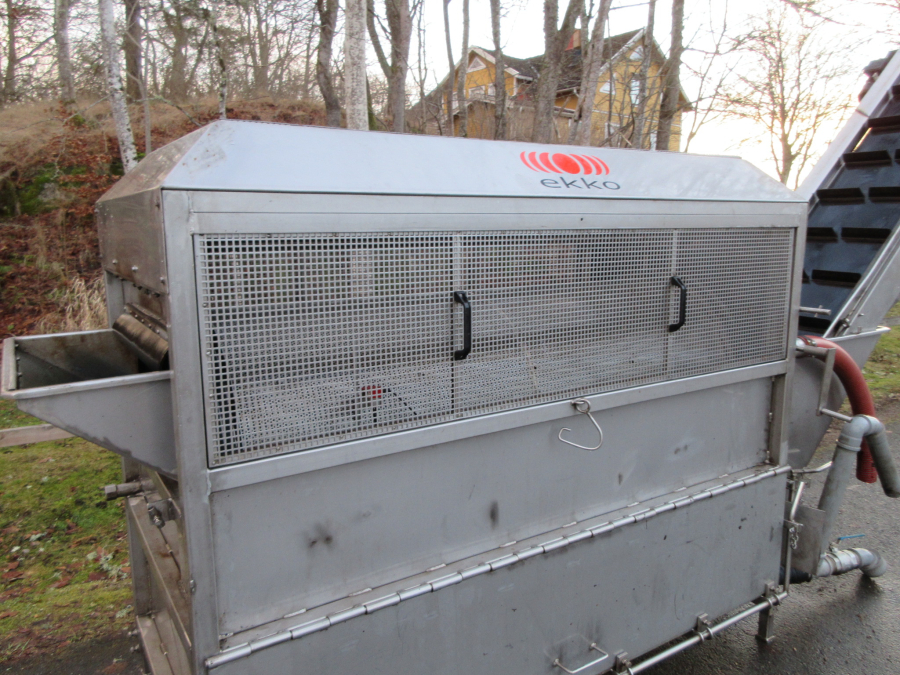 6108 EKKO EM1320 potato washer stainless steel