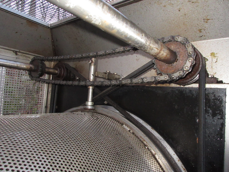 6108 EKKO EM1320 potato washer stainless steel