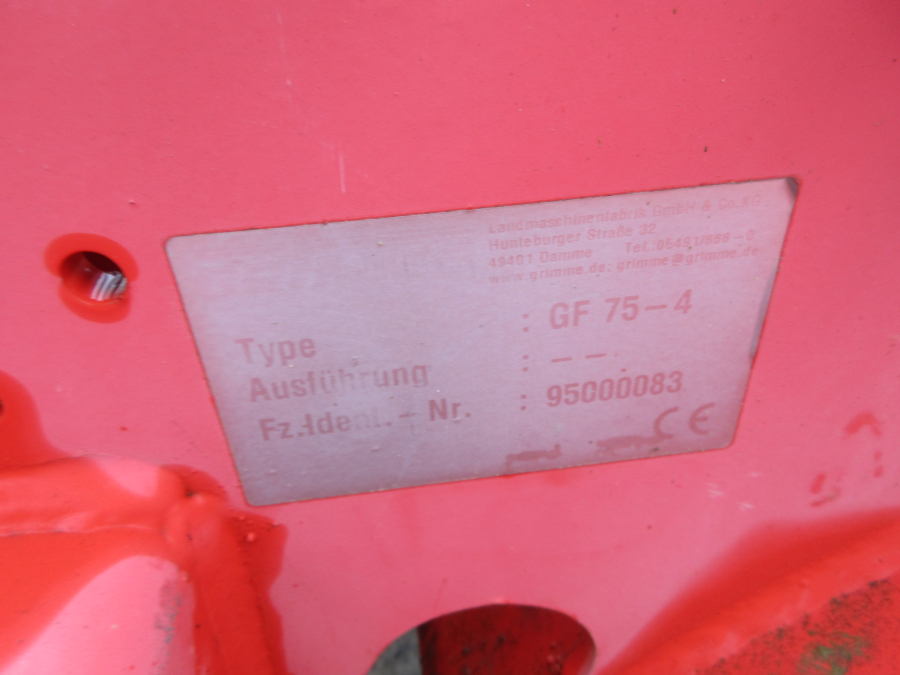 6155 Grimme cultivator GF 80-4