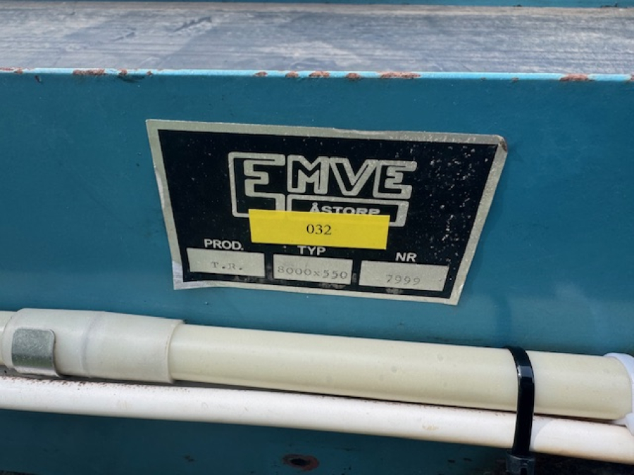 6166 Emve conveyor 8000x550 mm
