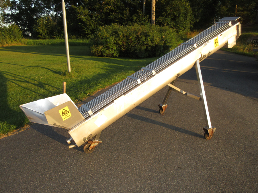 6177 Screw Auger 3000x250 mm stainless steel