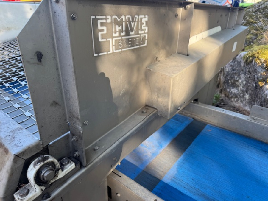 6196 EMVE screen grader webgrader 1200 mm Stainless steel