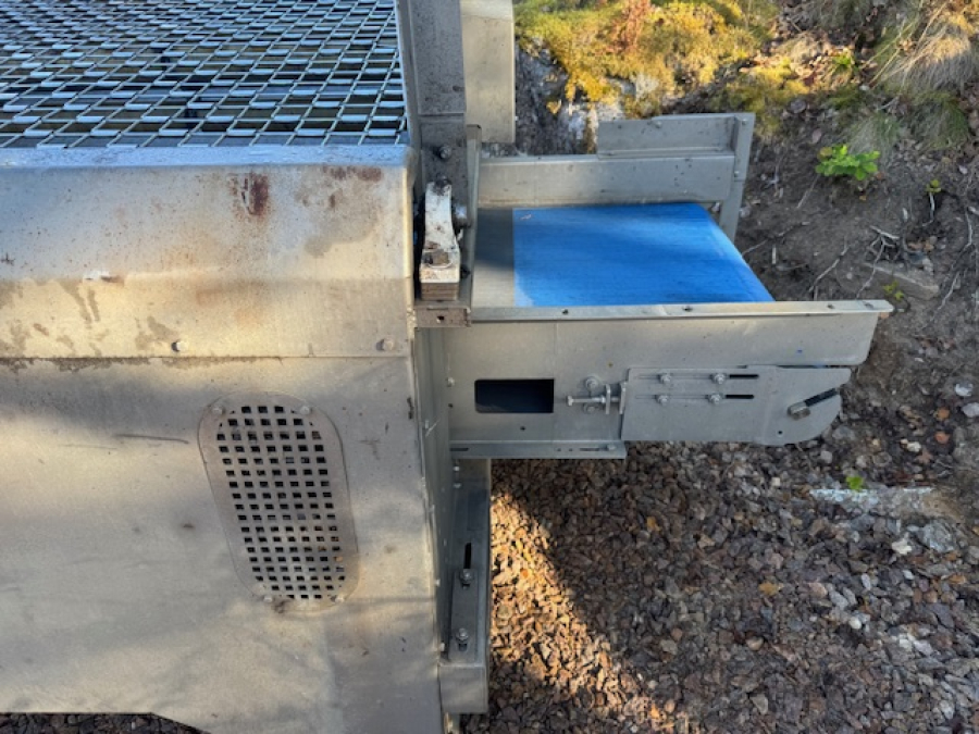 6196 EMVE screen grader webgrader 1200 mm Stainless steel