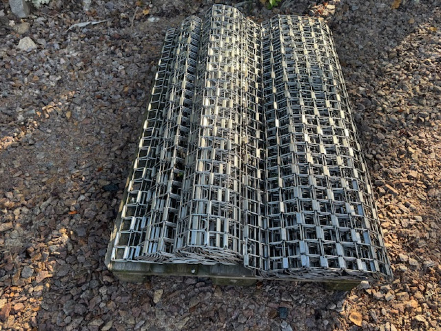 6196 EMVE screen grader webgrader 1200 mm Stainless steel